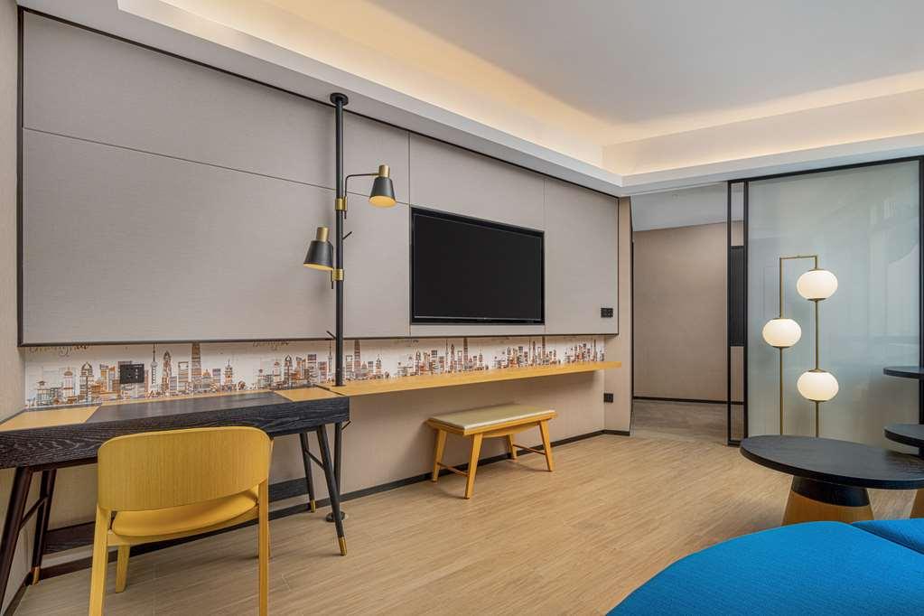 Hilton Garden Inn Shanghai Lujiazui חדר תמונה