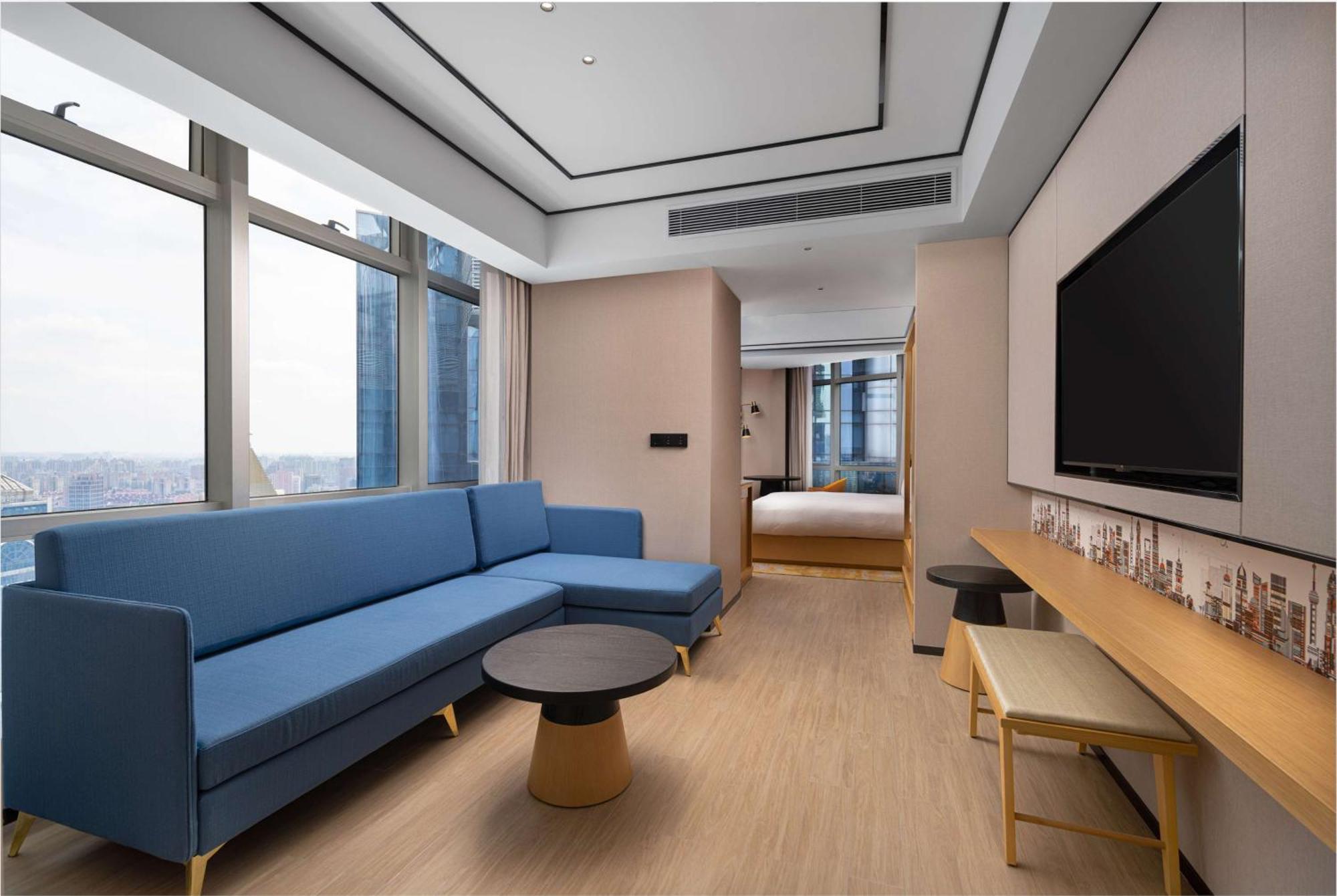 Hilton Garden Inn Shanghai Lujiazui מראה חיצוני תמונה