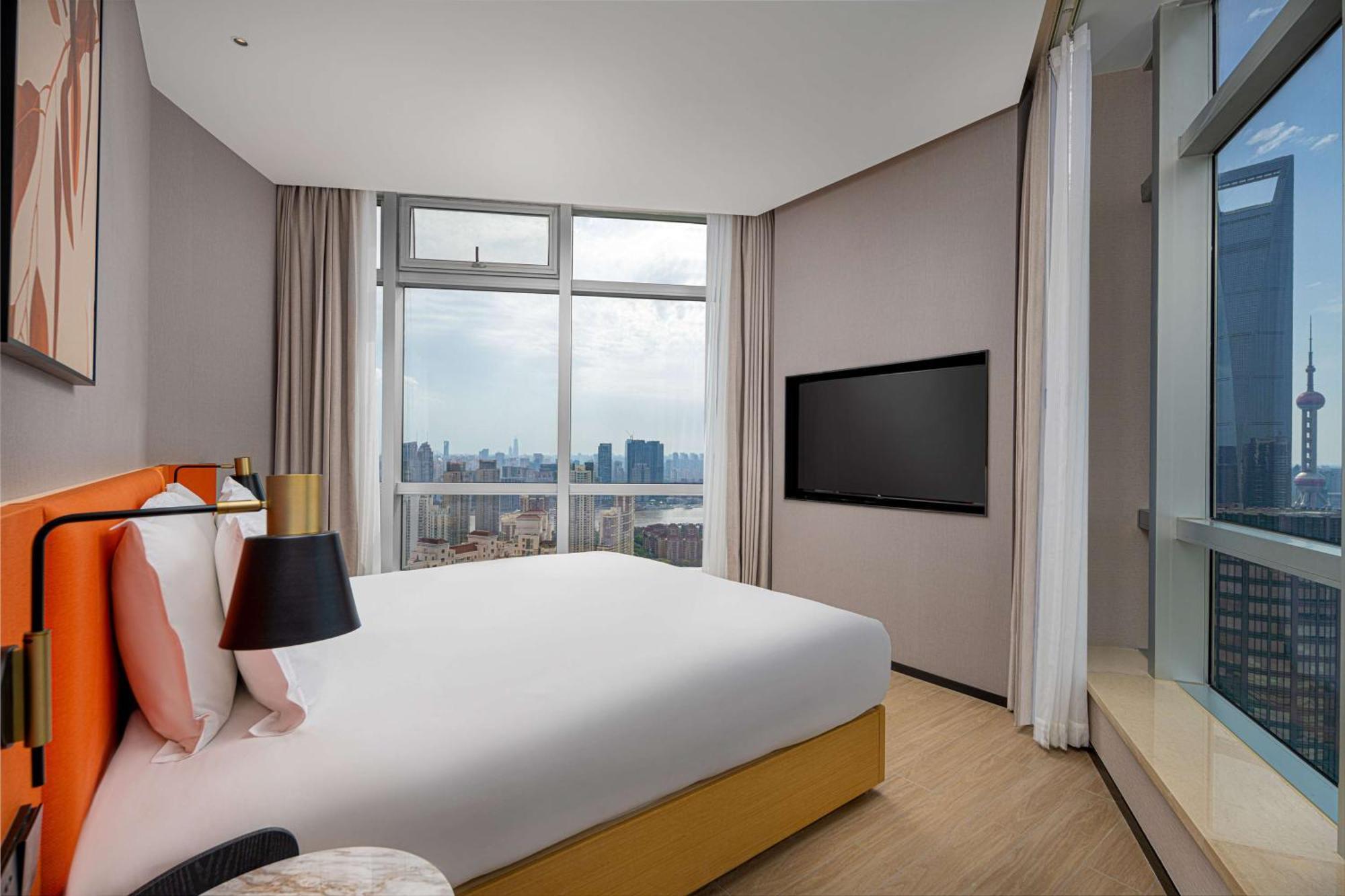 Hilton Garden Inn Shanghai Lujiazui מראה חיצוני תמונה