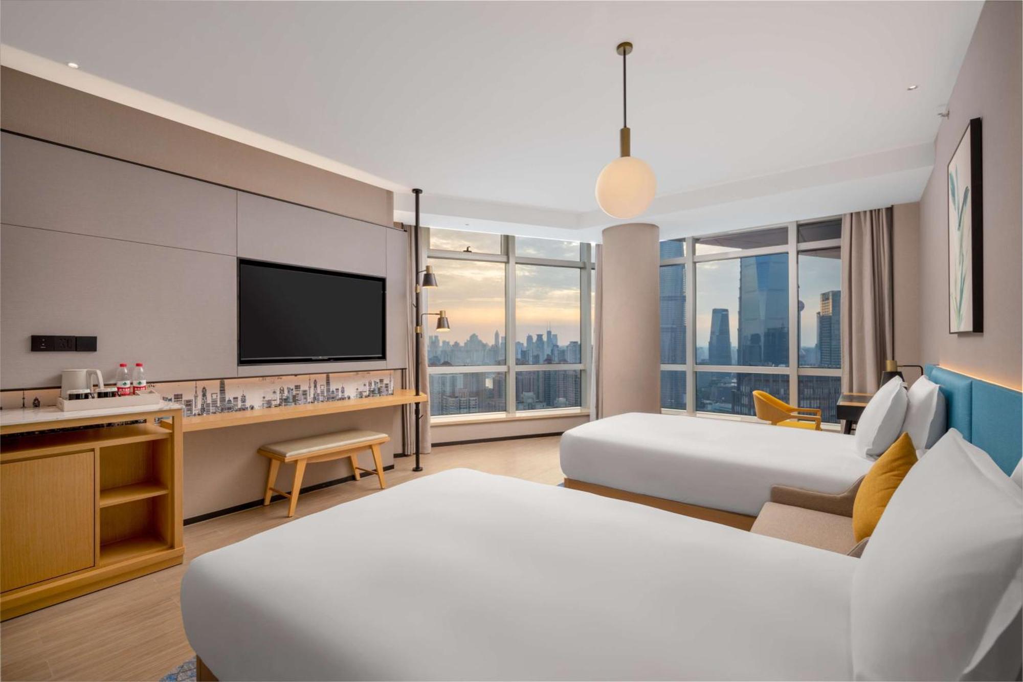 Hilton Garden Inn Shanghai Lujiazui מראה חיצוני תמונה